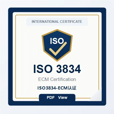 Sertifikat ISO 3834-ECM